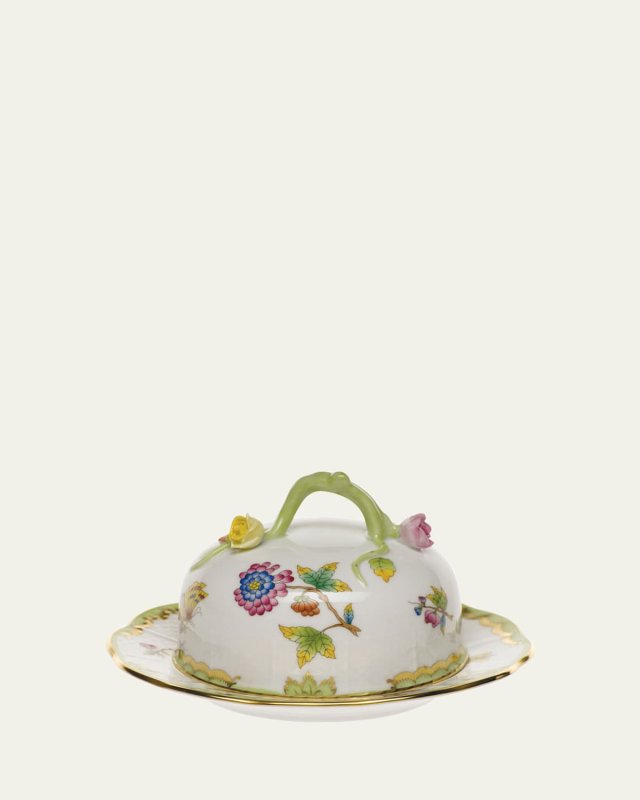Queen Victoria Covered Butter Dish